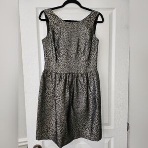Ivanka Trump 3/4 Length Silver Dress